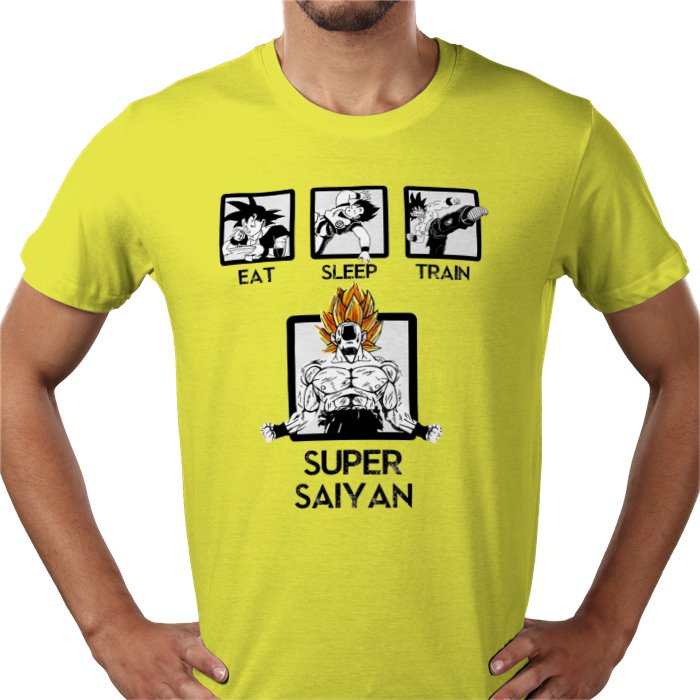 Dragonball Z - Eat Sleep Train T-shirt