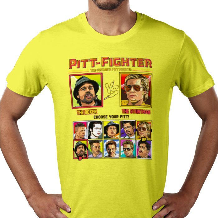Brad Pitt - Boxer vs Stuntman T-shirt