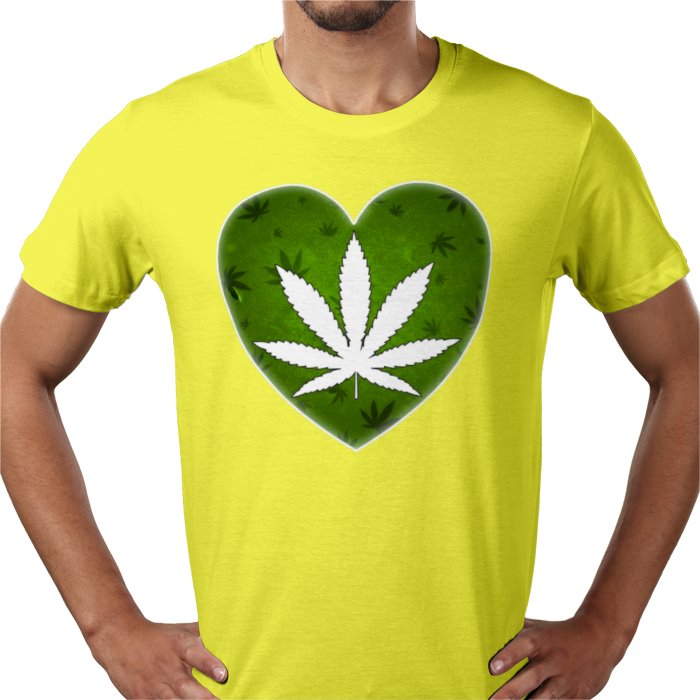 Cannabis Heart T-shirt