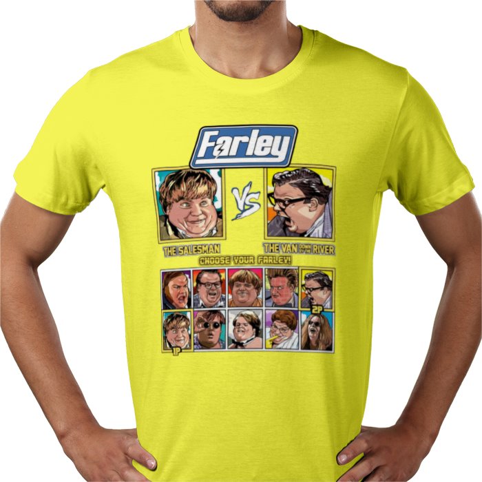 Chris Farley - Salesman vs Van T-shirt