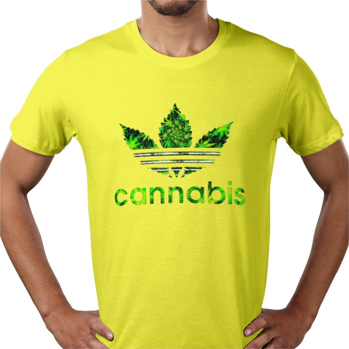Adidas Cannabis Parody T-shirt