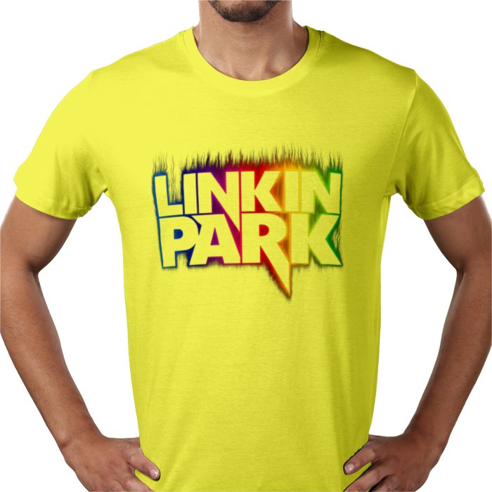 Linkin Park - Neon Logo Theme T-Shirt