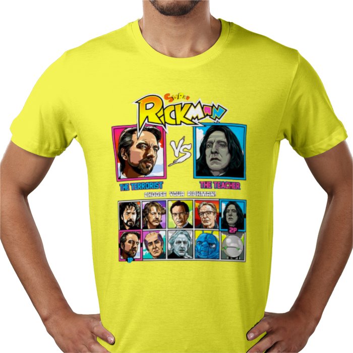 Alan Rickman - Teacher vs Terrorist T-shirt
