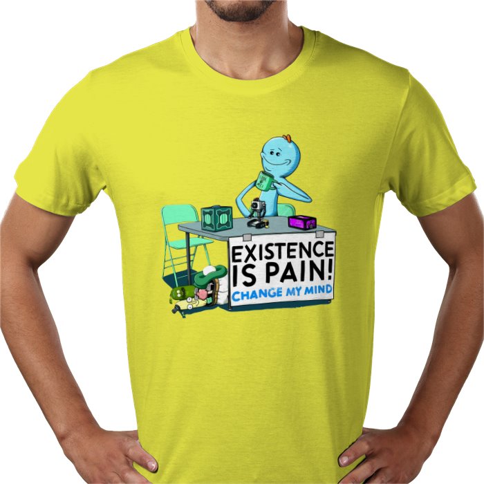 Rick & Morty - Life is Pain... Change My Mind T-Shirt