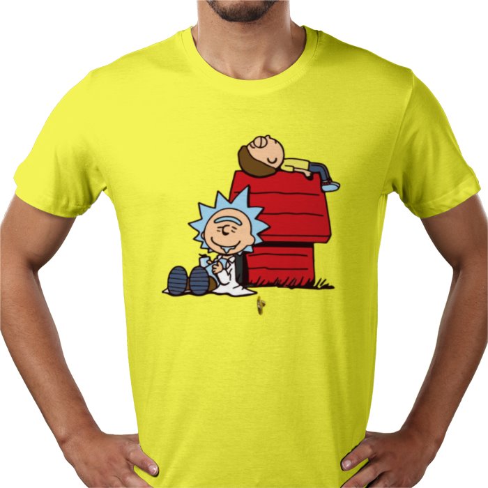Rick & Morty x Snoopy - Chilled Out T-shirt