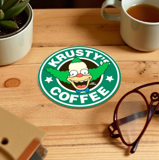 The Simpsons - Krusty's Coffee Round Coasters