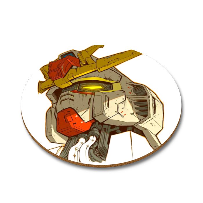 Gundam Wing Round Coasters