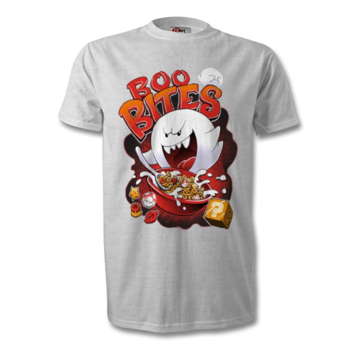 Super Mario Bro's - Boo Bites Cereal T-shirt