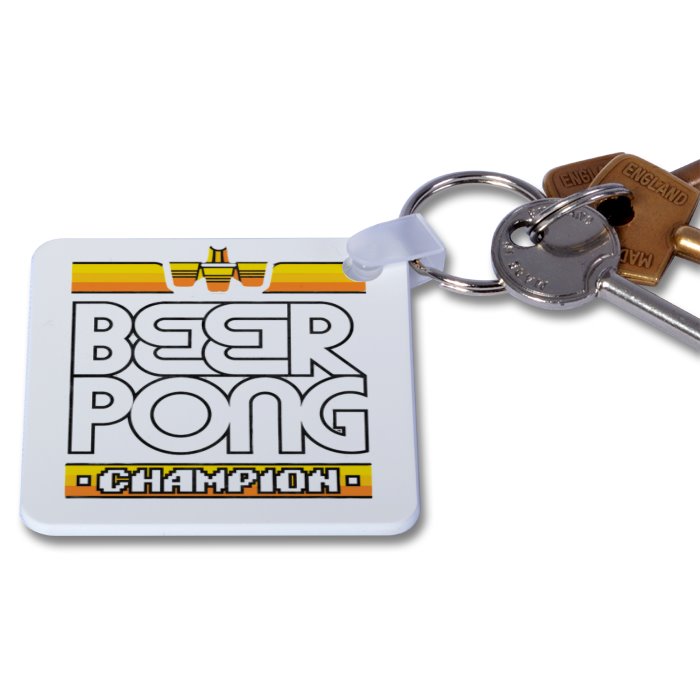 Beer Pong Keyring