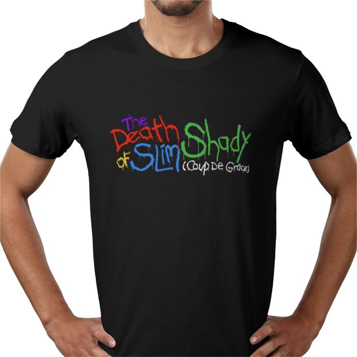 Black Eminem The Death Of Slim Shady T Shirt