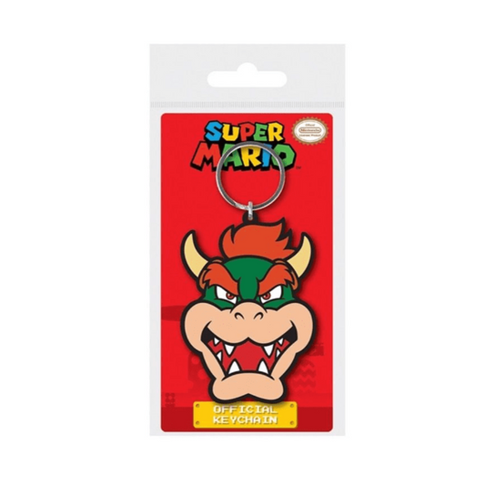 Bowser Rubber Keychain | Super Mario Bros Nintendo Gift