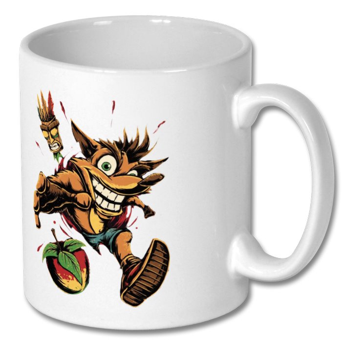 Crash Bandicoot Theme Mug