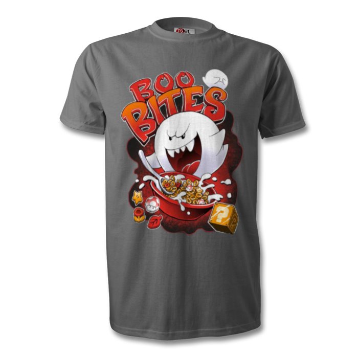 Super Mario Bro's - Boo Bites Cereal T-shirt