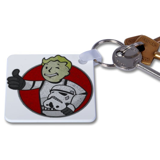 Fallout & Star Wars Stormtrooper Keyring