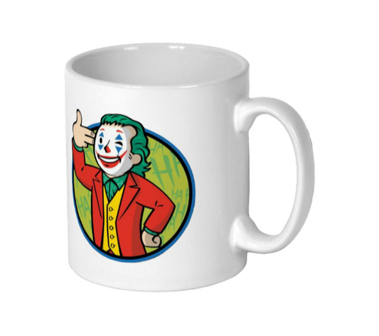 Fallout & Joker - Hand Gun Gesture Mug