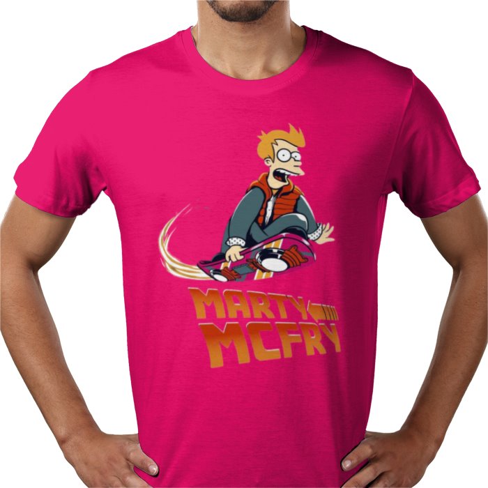Futurama x Back To The Future - Marty McFry T-shirt