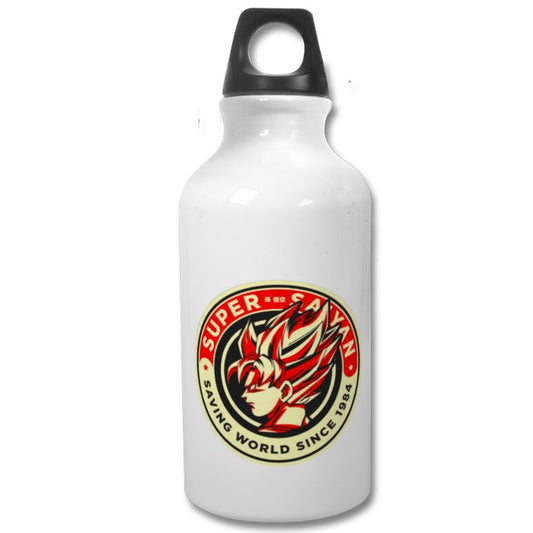 Dragonball Z - Goku Badge Water Bottle