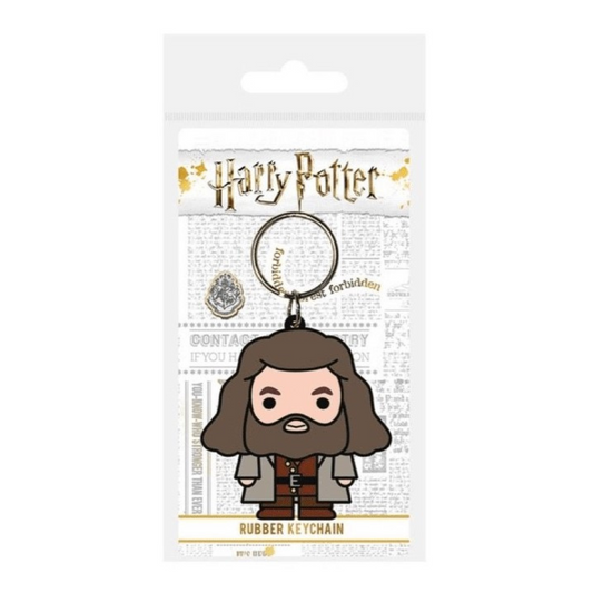 Hagrid Rubber Keychain | Harry Potter Gift