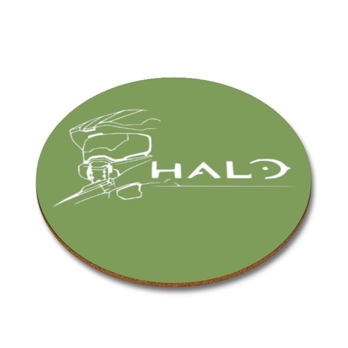 Halo - Theme Round Coasters