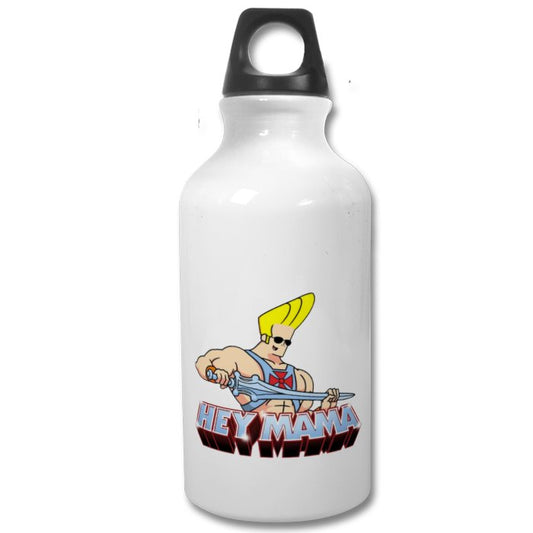 Johnny Bravo & He-Man - Hey Mama Water Bottle