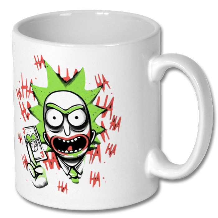 Rick & Morty & Batman - Joker Ha Ha Mug