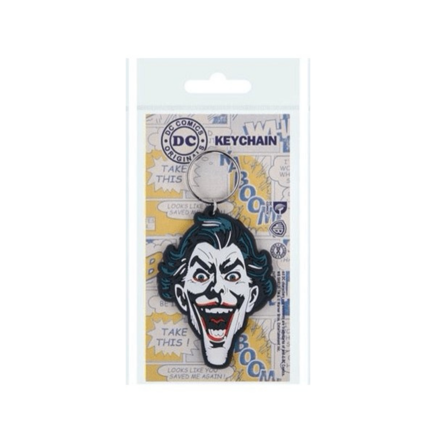 Joker Rubber Keychain | DC Comics Gift
