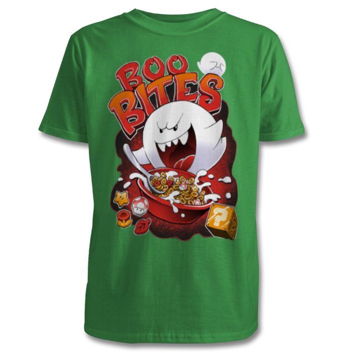 Super Mario Bro's - Boo Bites Cereal T-shirt