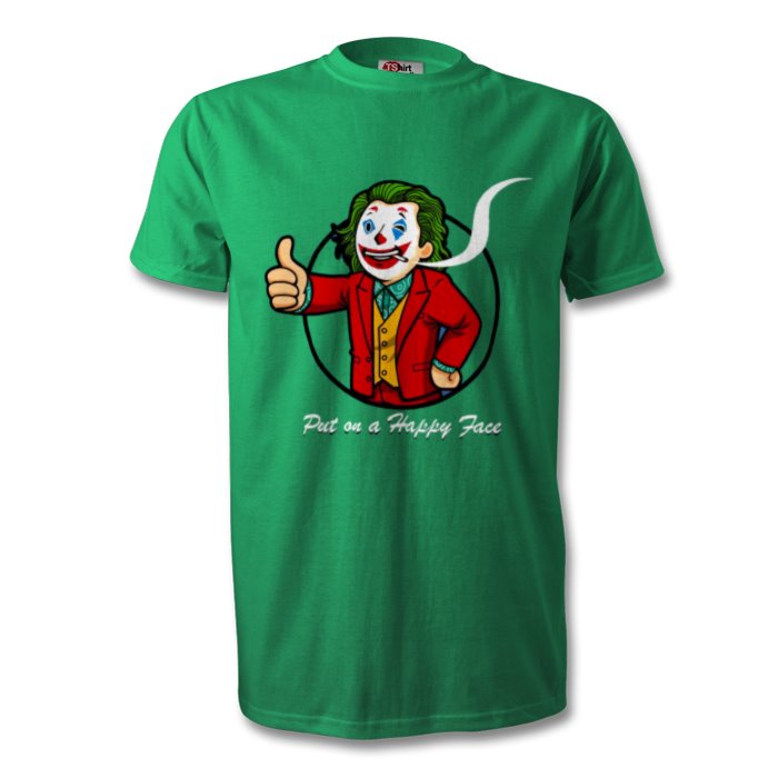 Fallout & Joker - Put On A Happy Face T-shirt