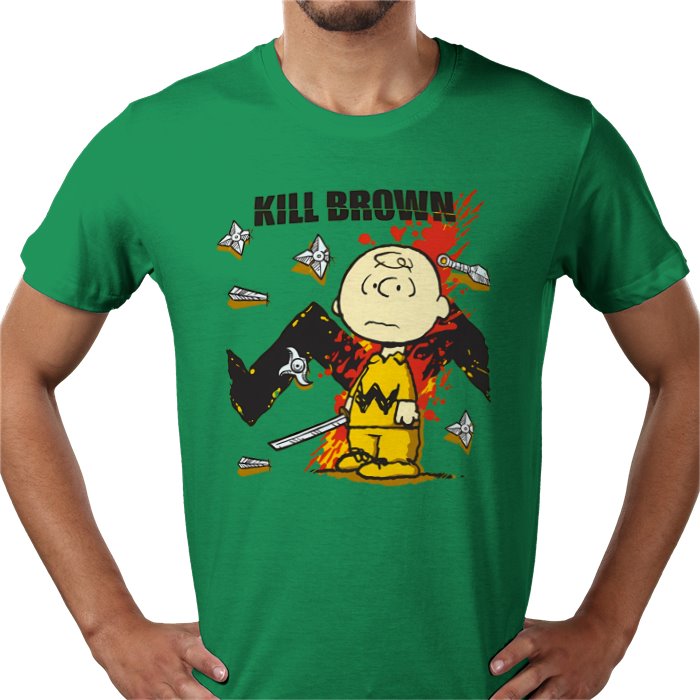 Peanuts x Kill Bill — Kill Brown T-Shirt