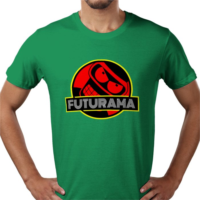 Futurama x Jurassic Park Bender T-Shirt