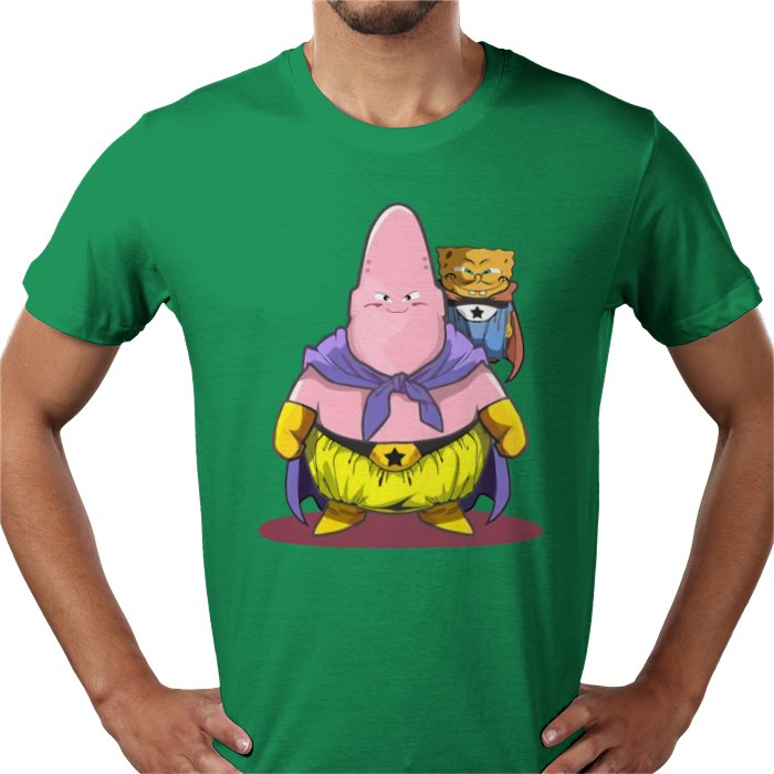 Dragonball Z - Sponge bob Crossover 2 T-shirt
