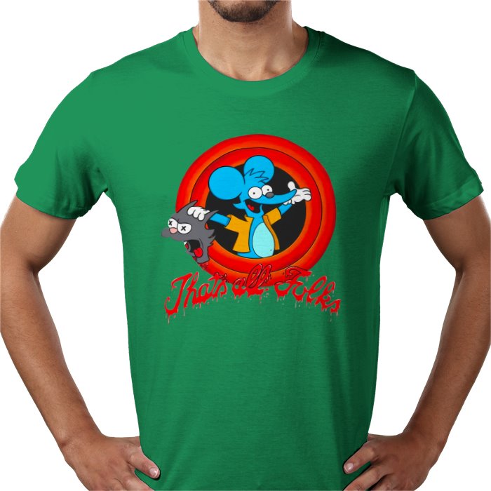The Simpsons x Looney Tunes — Itchy & Scratchy T-Shirt