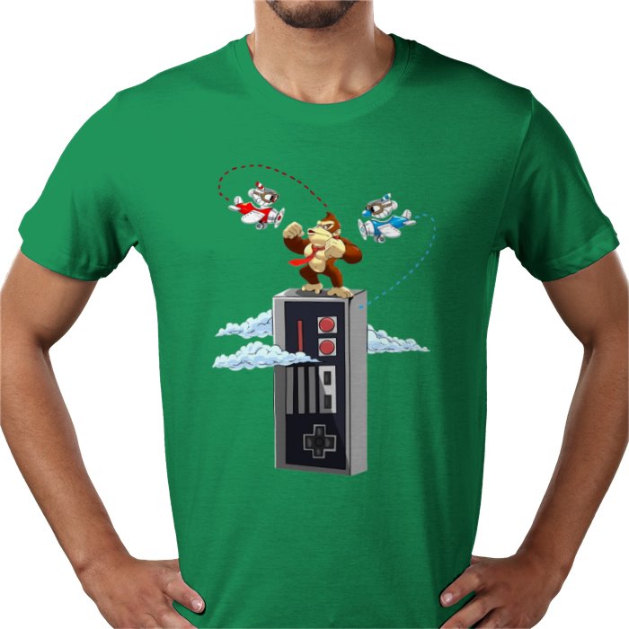 Donkey Kong x Cuphead x King Kong Parody - Kong Of New Donk T-Shirt