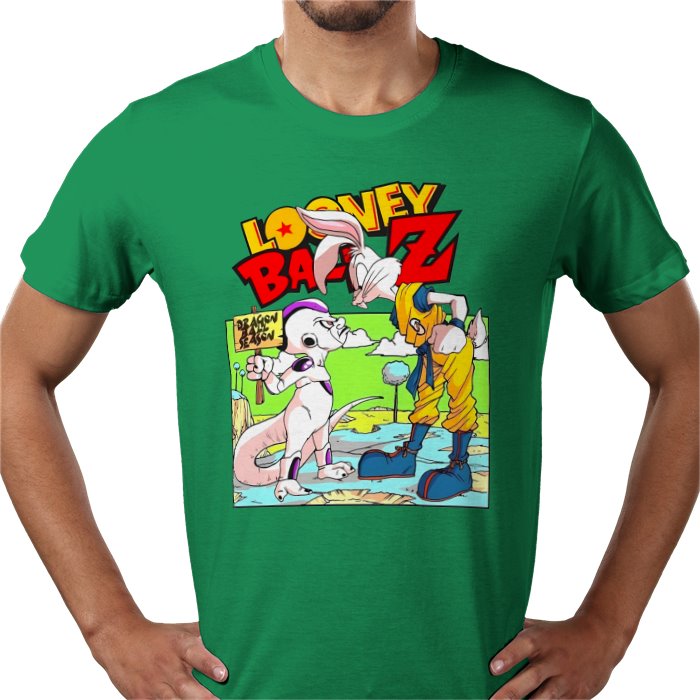 Looney Tunes x Dragon Ball Z Parody T-Shirt