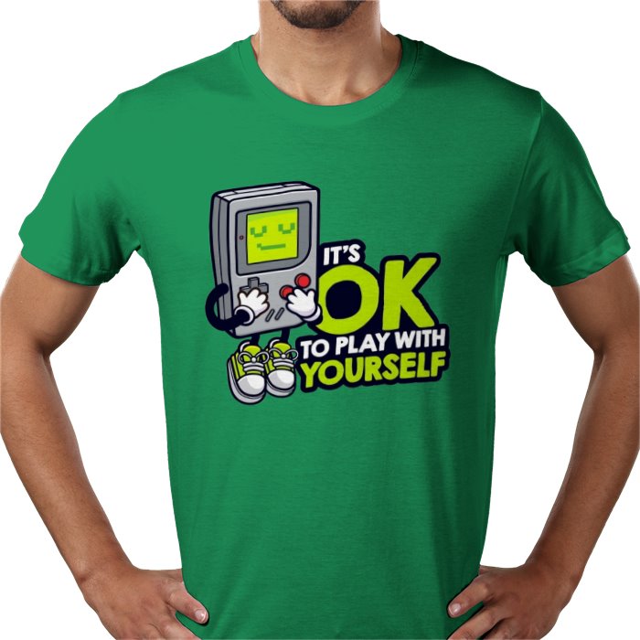 Game Boy — It's OK To Play With Yourself T-Shirt