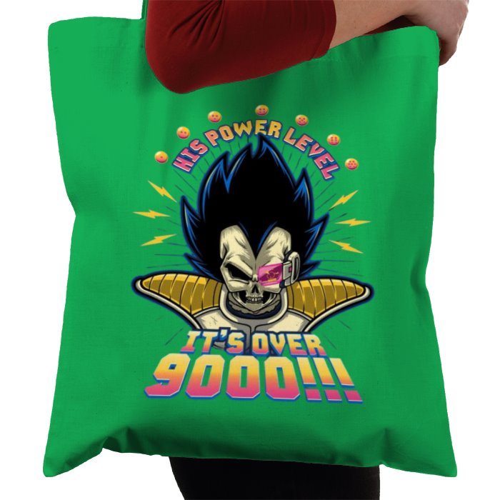 Dragonball Z - Its Over 9000! Tote Bag