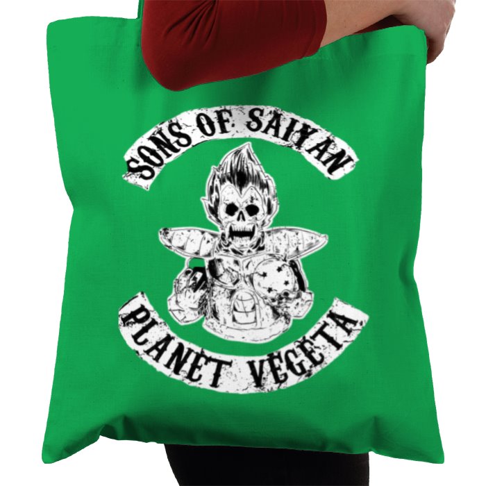 Dragonball Z x Sons Of Anarchy - Sons Of Saiyan's Tote Bag