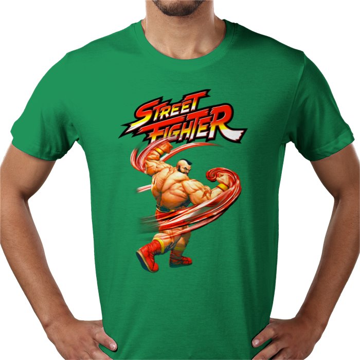 Street Fighter — Zangief Theme T-Shirt