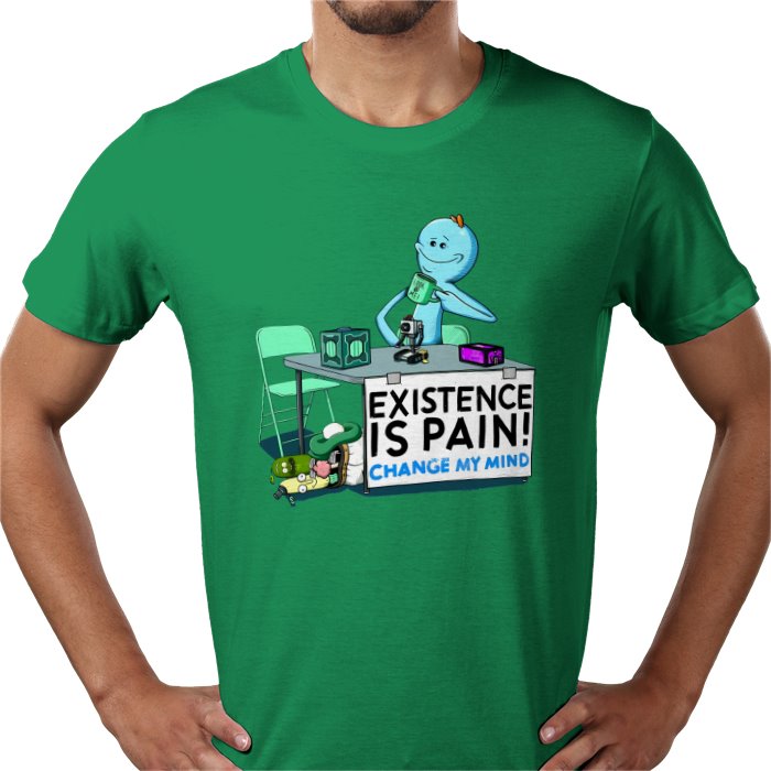 Rick & Morty - Life is Pain... Change My Mind T-Shirt
