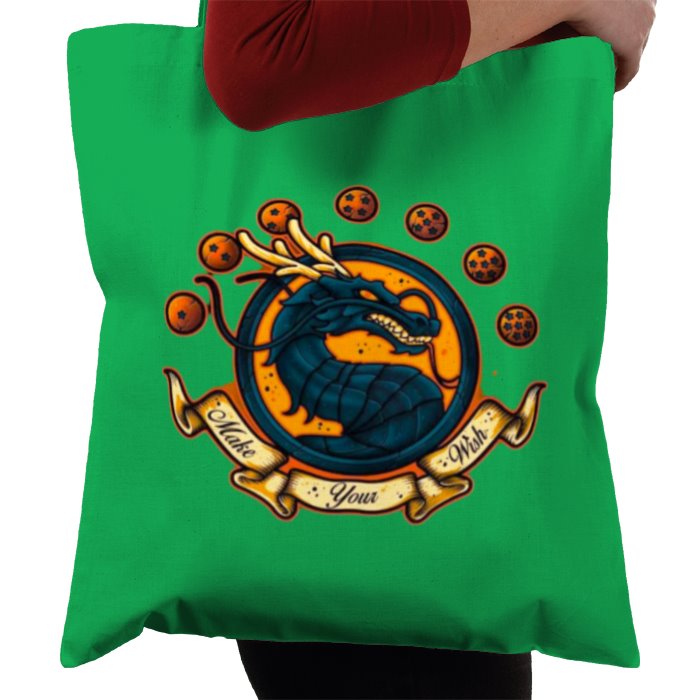 Dragonball Z x Mortal Kombat - Make Your Wish Tote Bag