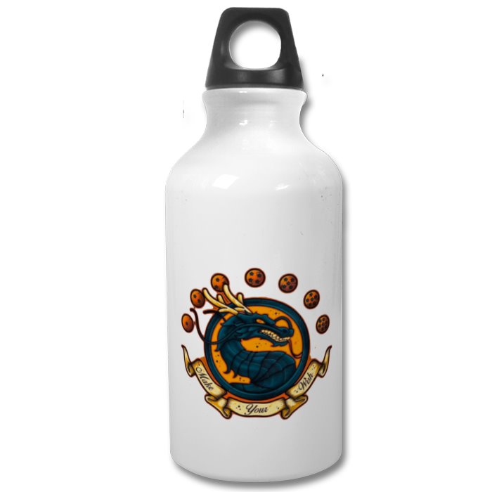 Dragonball Z & Mortal Kombat - Make Your Wish Water Bottle