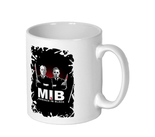 Men In Black & Friday 13th & Halloween - Maniacs In Black Mug