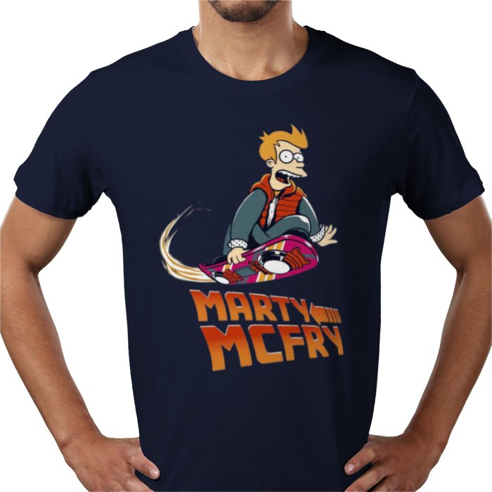 Futurama x Back To The Future - Marty McFry T-shirt