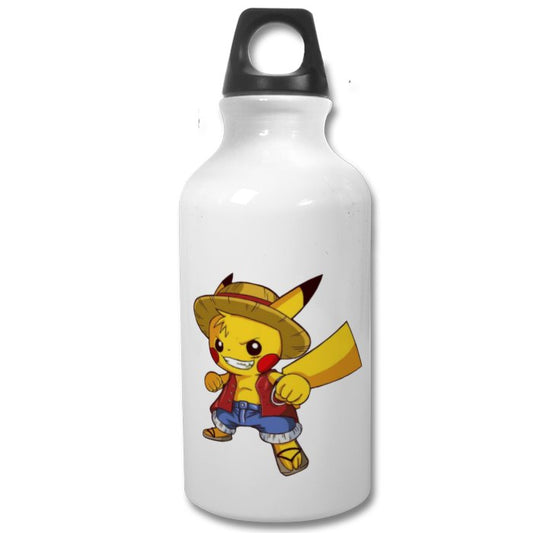 Pokémon & One Piece - PikaLuff Water Bottle