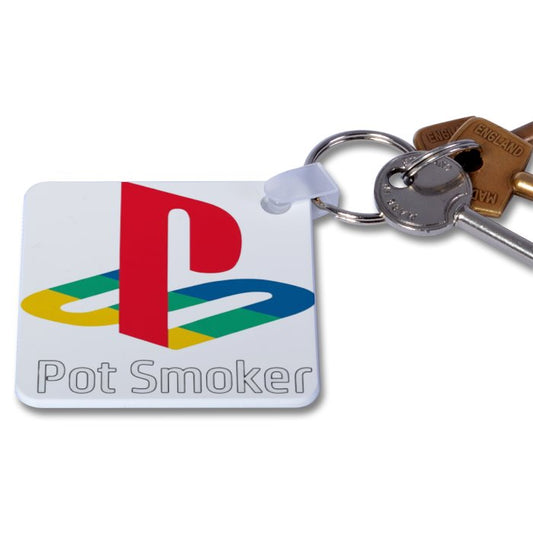 Pot Smoker Keyring