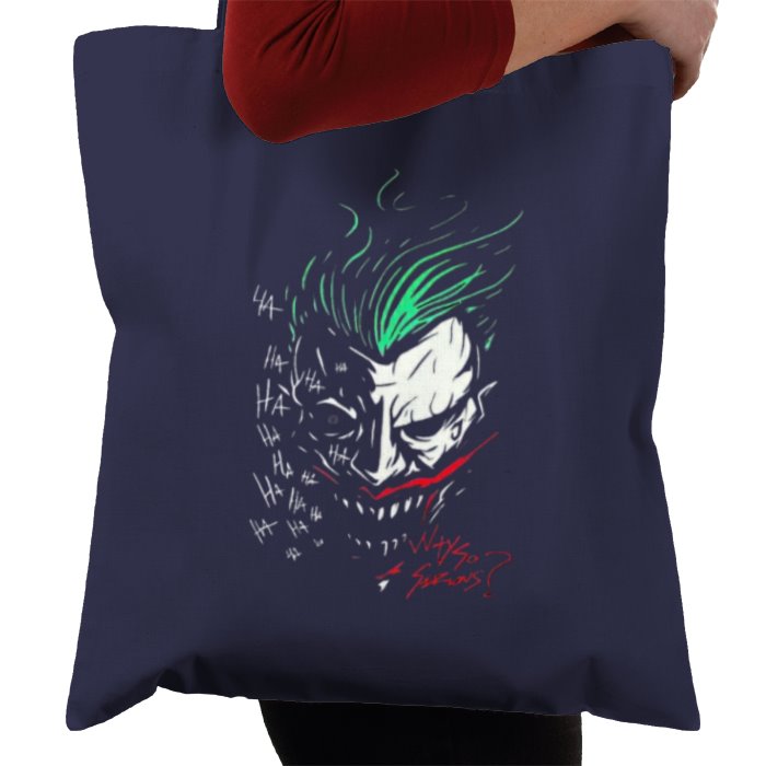 Batman - Joker's Why So Serious Tote Bag