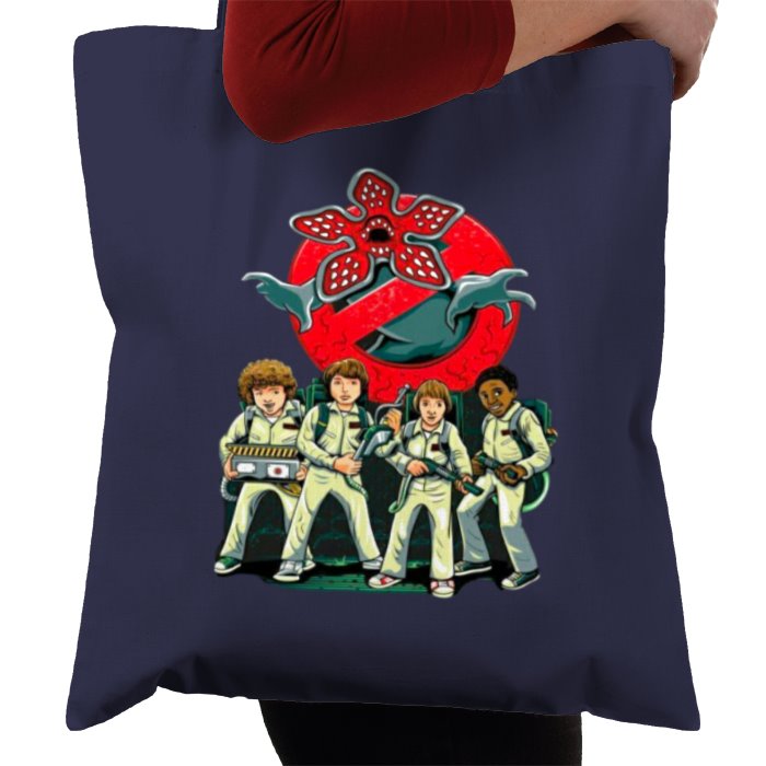 Stranger Things & Ghostbusters - Stranger Busters Tote Bag