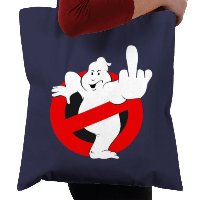 Ghostbusters - Rude Logo Tote Bag