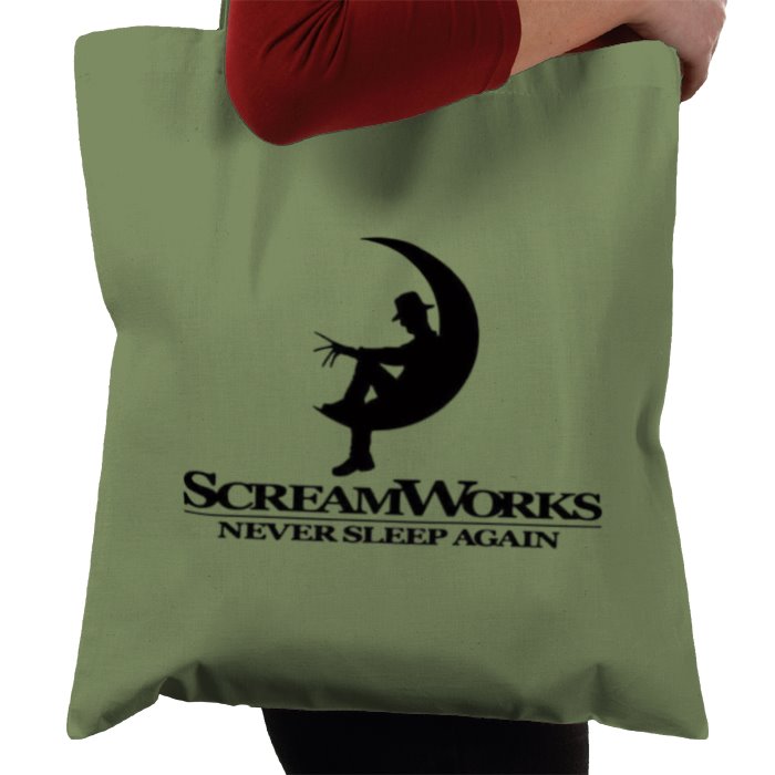 A Nightmare On Elm Street & DreamWorks - ScreamWorks Tote Bag