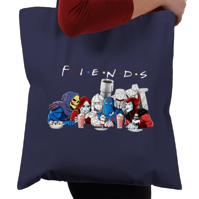 Cartoon Mashup & F.R.I.E.N.D.S - The F.I.E.N.D.S Tote Bag